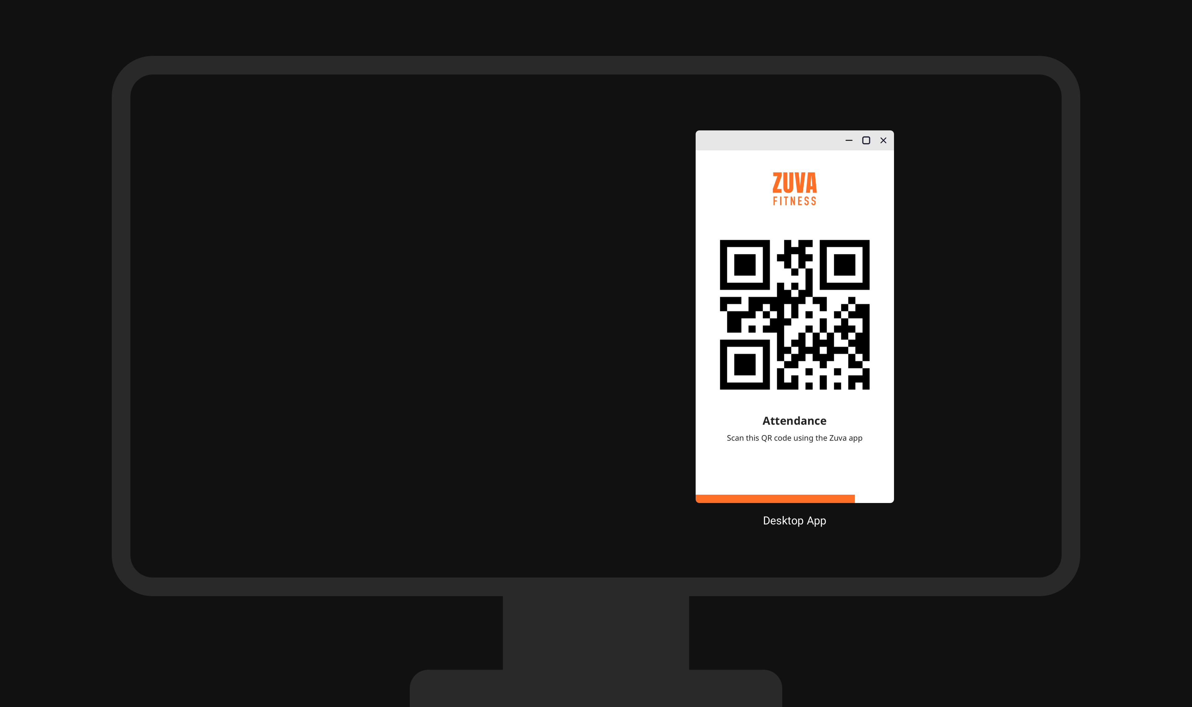 Desktop app to show Smart QR code
